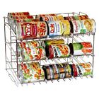 3 TIER 36 CAN RACK STACKABLE KITCHEN CAN ORGANISER STORAGE CAN HOLDER CABINET