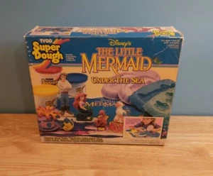 Raro De Colección 1991 Tyco Super Dough Disney's Little Mermaid Under The Sea Caja Vacía - Imagen 1 de 7