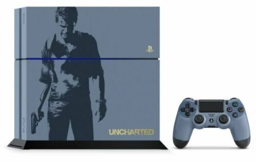 Sony PlayStation 4 PS4 500GB Uncharted Blue Console Limited Edition Japan  BOX