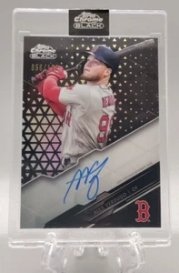 Alex Verdugo 2020 Topps Chrome Black #CBA-AV Encased Refractor Auto /150 Red Sox - Bild 1 von 4