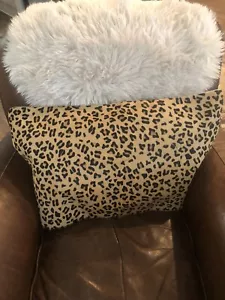Pottery Barn CHEETAH Lumbar 16 x 26 Pillow Cover NWT Absolutely Lovely! - Picture 1 of 10