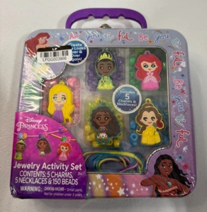 Disney Princess Jewelry Activity Set (damaged tin) - Afbeelding 1 van 6