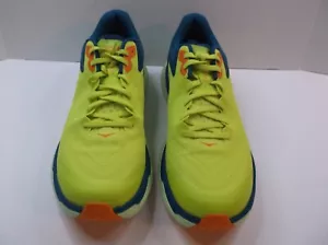 New Hoka Zinal Trail Running Shoes Men EVENING PRIMROSE / BLUE CORAL Size 10D - Picture 1 of 8