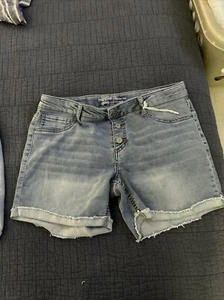 Hippie Girl NWT Girls Size 18 Short Reg-Rise Midi. Color Blue - Picture 1 of 7
