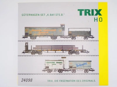 Trix 24098 Bayerisches Güterwagen-Set K.Bay.Sts.B. AC wie NEU! OVP BL 1706-01-5 - Bild 1 von 4