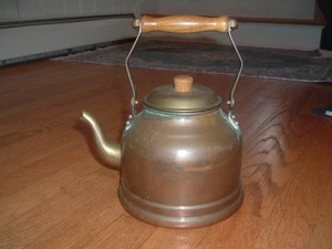 Vintage Centura International La Belle Cuisine Copper &Brass tea Kettle Mexico - Picture 1 of 7