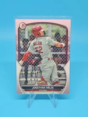 2023 Bowman - Prospects Jonathan Mejia #BP-15 Pink 150/175 (RC) - Image 1 of 2