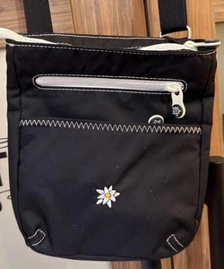 Sherpani Prima schwarze Umhängetasche Reißverschlusstaschen Handtasche Reise einmal benutzt gebraucht gebraucht, in einwandfreiem Zustand - Bild 1 von 8