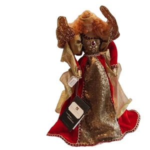 Katherine's Collection Christmas  Angel Sequin Jewels Tree Topper /Tabletop 17" - Picture 1 of 13
