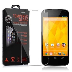 Tempered Glass for LG Google Nexus 4 Screen Display Protection Film - Picture 1 of 5