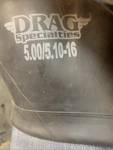 Drag Specialties 5.0/5.10-16 130/90-16 140/90 Motorcycle Inner Tube Center Metal - Foto 1 di 1