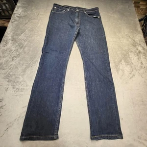 Levis 513 Jeans Herren 35x31 Blau Slim Straight Stretch Denim Classic Five Pocket - Bild 1 von 10