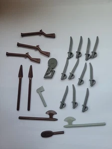 Lego Weapons, Parts, and mini figure Accessories lot - Picture 1 of 5