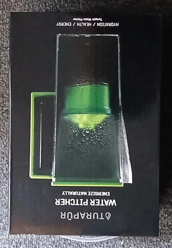 TURAPUR Hydrogen Water Pitcher Energize Naturally For Hydration, Health & Energy - Image 1 of 1