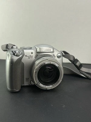 Canon PowerShot S2 IS 5.0MP Digital Camera - Silver - Image 1 of 4