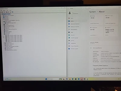 Lenovo Thinkcentre M720q Tiny i5-9400T 1.8GHz 256GB 8GB DP HDMI USB-C W10pro  - Image 1 of 4