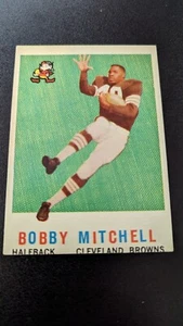 1959 Topps Bobby Mitchell #140 RC HOF  - Picture 1 of 2