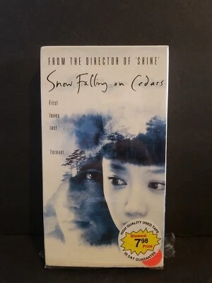 Snow Falling on Cedars VHS 2000 Ethan Hawke James Cromwell Sam Shepard Von Sydow - Image 1 of 4