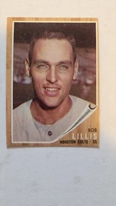 1962 TOPPS BOB LILLIS #74 EX/MT COMBINED SHIPPING "LOOK" - Picture 1 of 2