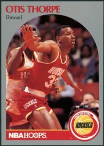 1990 NBA Hoops Otis Thorpe Card #129 - Picture 1 of 2