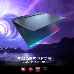 MSI Raider GE76 12UGS 12th-i9 16G SSD 1TB 17.3 QHD 500nits 240Hz RTX3070 Ti 8G - Picture 1 of 1