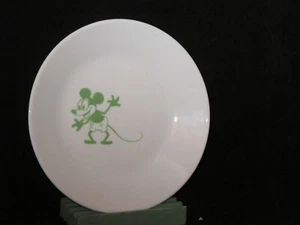 Plato de pan y mantequilla aperitivo Corelle Disney verde Mickey Mouse 6,75" - Imagen 1 de 1