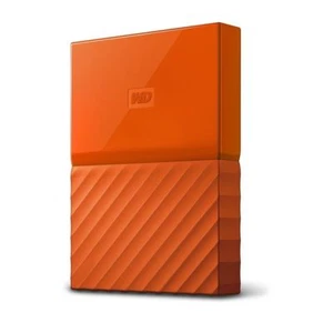 Orange 4TB Western Digital My Passport Portable Hard Drive USB 3.0 WD d5z - Picture 1 of 4