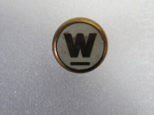 1953 - 1960 Westinghouse 1" Brass Logo Badge Emblem Part Vintage Fan Radio Car