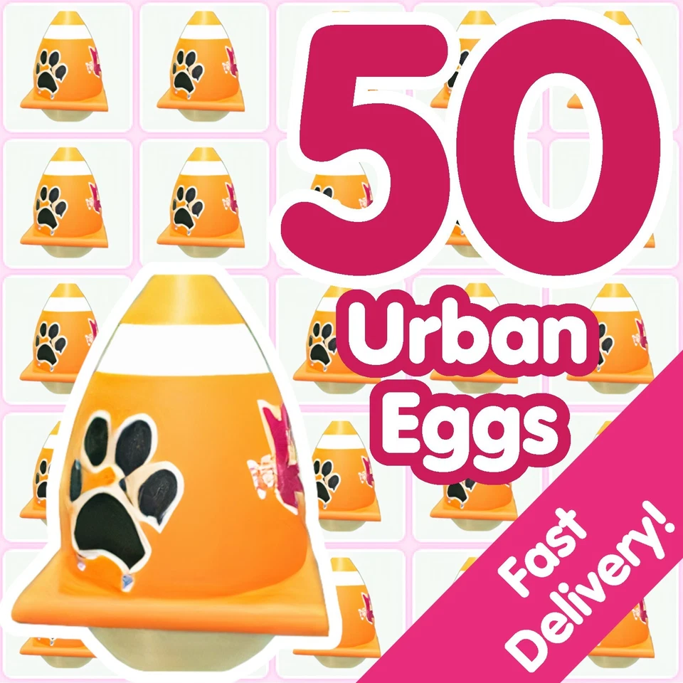 50 Urban Eggs ✨ US Seller ✨ Adopt From Me Today!
