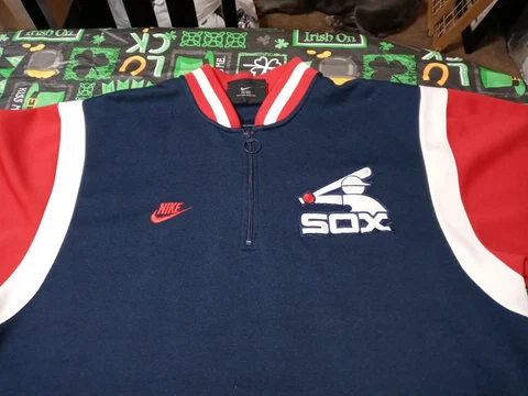 Nike Carlton Fisk #27 Chicago White Sox Cooperstown Collection Jersey XL Cover