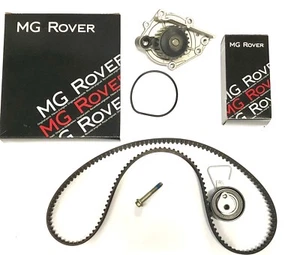 FREELANDER CAMBELT/KIT DE CORREA DE DISTRIBUCIÓN TENSOR AUTOMÁTICO INC BOMBA DE AGUA GENUINA MG - Imagen 1 de 3