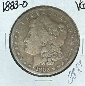 DÓLAR DE PLATA MORGAN 1883-O ~ EN MUY BUEN ESTADO ~ MONEDA BONITA~ - Imagen 1 de 2