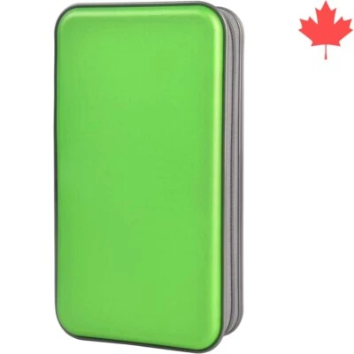 Durable Protective Portable CD/DVD Case Organizer - 96 Capacity - Green - Imagem 1 de 4