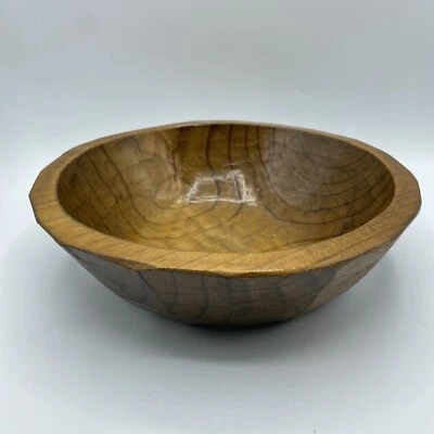 "Ensalada redonda mediana marrón brillante atrapa todo cuenco decorativo 10""" Foto 1 de 4