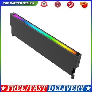 Computer RAM Heatsink 5V 3PIN ARGB Sync DDR3 DDR4 DDR5 Memory Cooler(Black) - Bild 1 von 12