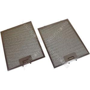 2 x Stoves Universal 320 x 260 mm Metal Cooker Hood GREASE FILTER - Picture 1 of 12