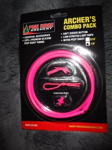 Pine Ridge Archery Archer's Combo Pack, Includes Nitro Peep Sight, Silicon Peep - Picture 1 of 2