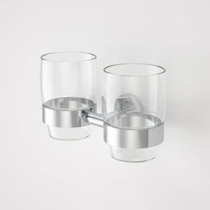 Toothbrush Tumbler Holder Double - Picture 1 of 3