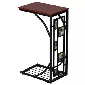 New Side Sofa Snack Table Coffee Tray End Table Living Room Home Furniture - Picture 1 of 8