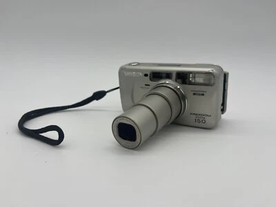 Minolta Freedom Zoom 150 AF Point & Shoot 35mm Film Camera FILM DOOR BROKE - Image 1 of 4