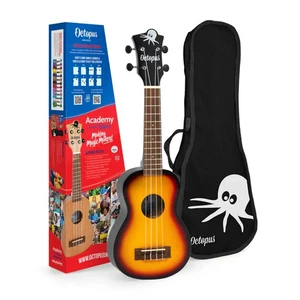 Octopus Academy Soprano Ukulele - with FREE Wooden Ukulele Stand worth £14.99 - Picture 1 of 3