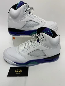 Nike Air Jordan 5 Retro ‘Grape’ Men’s Size 11 HQ7978-100 No Lid - Picture 1 of 7