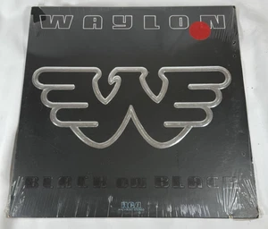 WAYLON JENNINGS Black On Black RCA Vinyl Record LP - Factory Sealed, NEW - Picture 1 of 3