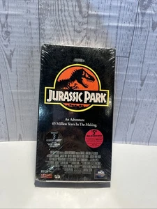 NEW 1993 Jurassic Park Sealed VHS Tape With MCA Watermarks! Original! - Picture 1 of 6