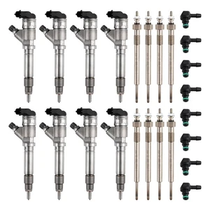 8x Fuel Injector For Chevy GMC Silverado Sierra 3500 6.6L Diesel 2004 2005 - Picture 1 of 17