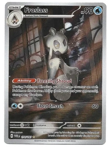 Froslass 174/167 Sv06: Twilight Masquerade Holo Illustration Rare Pokemon - NM - Picture 1 of 2