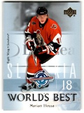 2004-05 Upper Deck World's Best Marian Hossa #WB22 Ottawa Senators