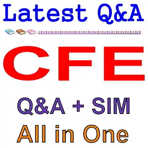 Certified Financial Examiner CFE Exam Q&A+SIM - Picture 1 of 1