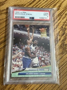 Shaquille O’Neal PSA 9 1992 Ultra Orlando Magic Basketball - Picture 1 of 2