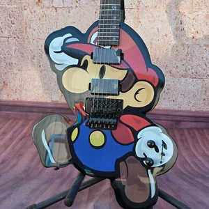 Factory customization electric guitar super Mario shape tremolo system - Picture 1 of 10